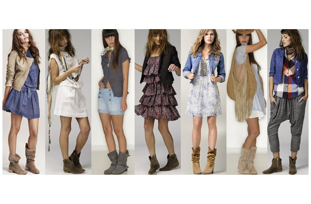 Bottes & Boots : Tendance Printemps-été 09