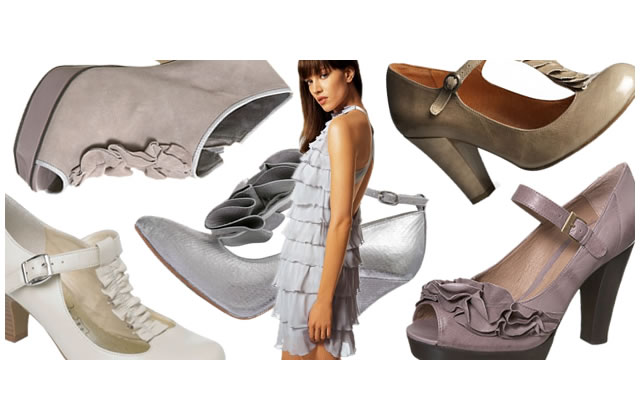 Froufrous : des chaussures à volants