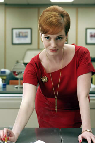 55 vie de meuf mad men christina hendricks