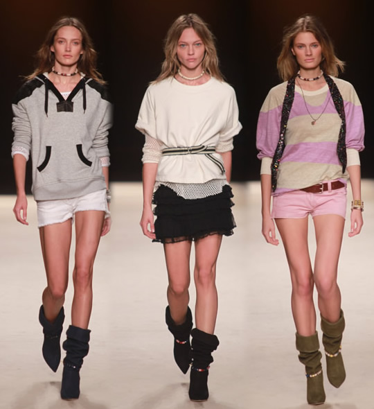 isabel marant sweat shirt Le sweat shirt refait surface, comment le porter ? isabel marant sweat shirt