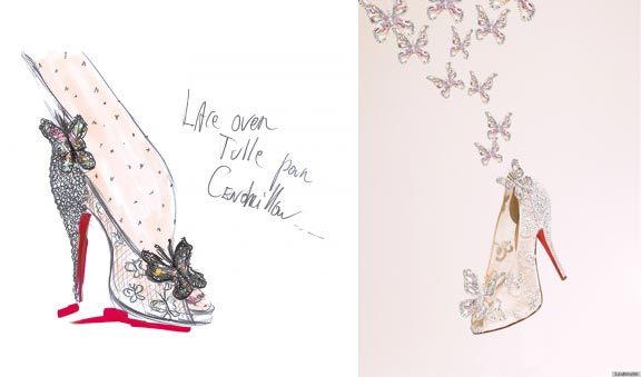 chaussures louboutin dessin
