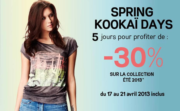 Kookai discount coupon