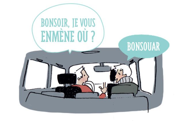 Mon taxi, cet idéaliste — Le Dessin de Cy.