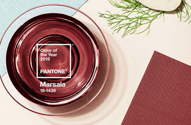 Comment porter Marsala, la couleur de l’année 2015 ?