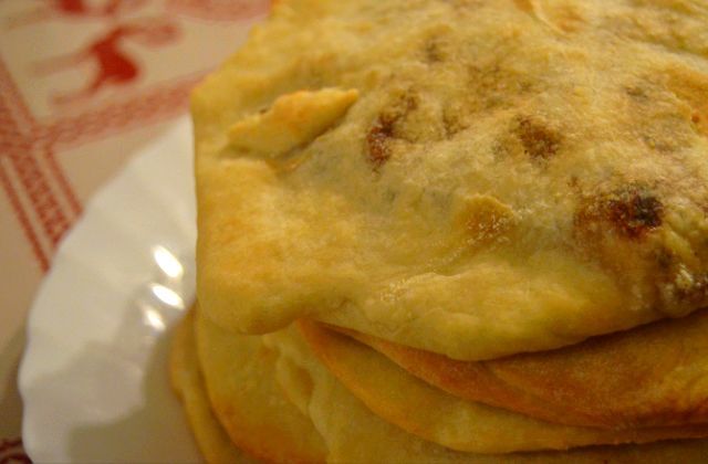 Les naans à la viande et à la Vache qui Rit — Recette gourmande