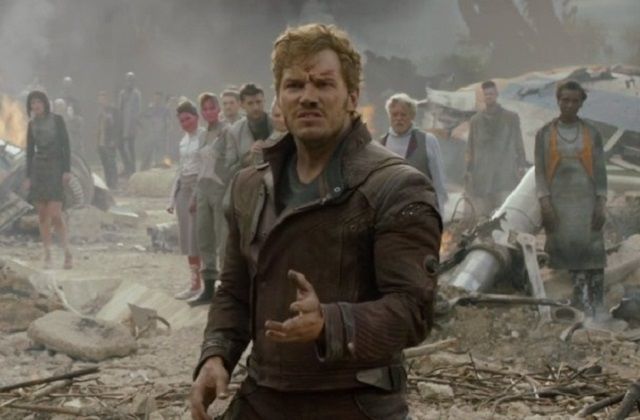 Star Lord promène son légendaire déhanché dans les rues de New York