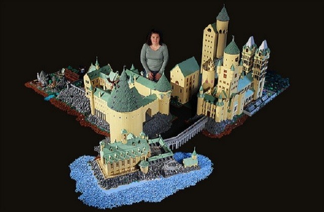 Poudlard (et le monde d’Harry Potter) recréé en LEGO