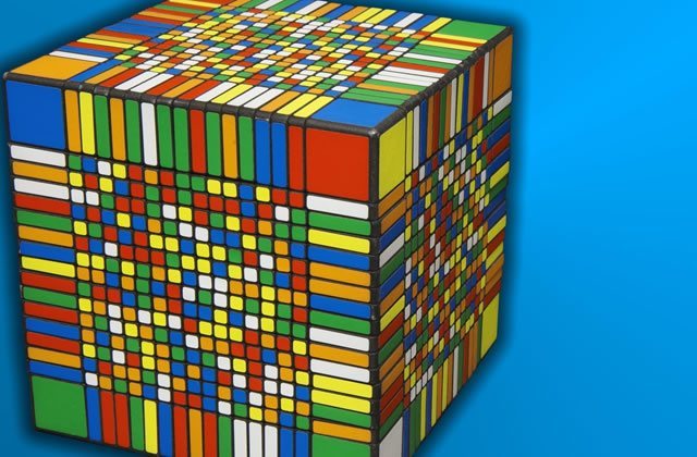 Le plus gros Rubik s Cube du monde a 66 9