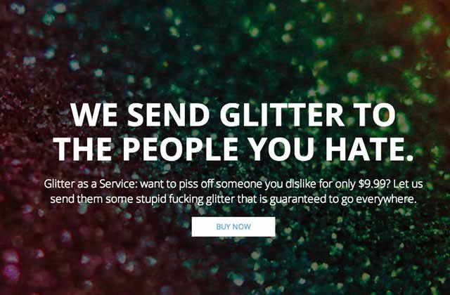 Ship Your Enemies Glitter, le site qui envoie des paillettes à tes ennemis