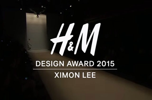 Ximon Lee, gagnant des H&M Design Awards 2015