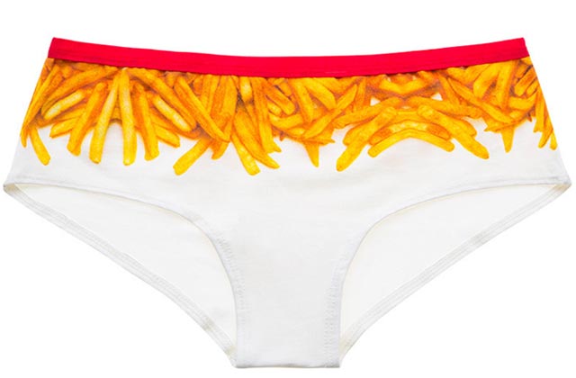« Cheeky Knickers », la lingerie à motifs junk-food de Naja