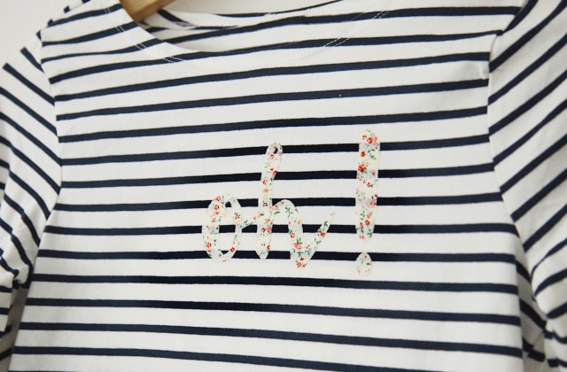 DIY — Customise une pièce basique avec du tissu thermocollant !
