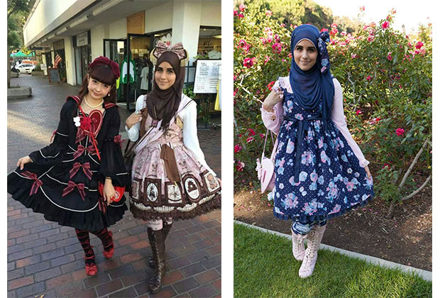 Deux amies musulmanes et fans de culture japonaise ont décidé de mêler leur passion et leurs convictions religieuses dans un style vestimentaire joli et