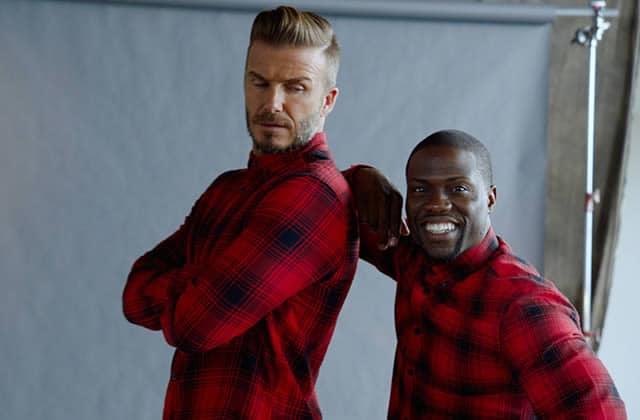 David Beckham et Kevin Hart réunis pour la nouvelle campagne H&M