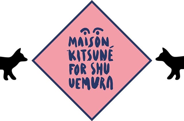 Shu Uemura et Kitsuné collaborent pour une collection de maquillage