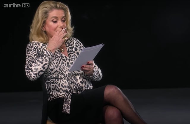 Catherine Deneuve qui lit Loïc Prigent, ce plaisir sans cesse renouvelé