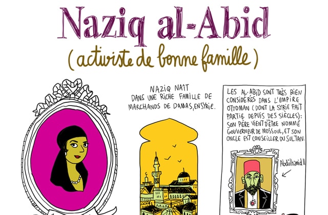 Nazik al-Abid, la Jeanne d’Arc du Levant — Les Culottées, par Pénélope Bagieu