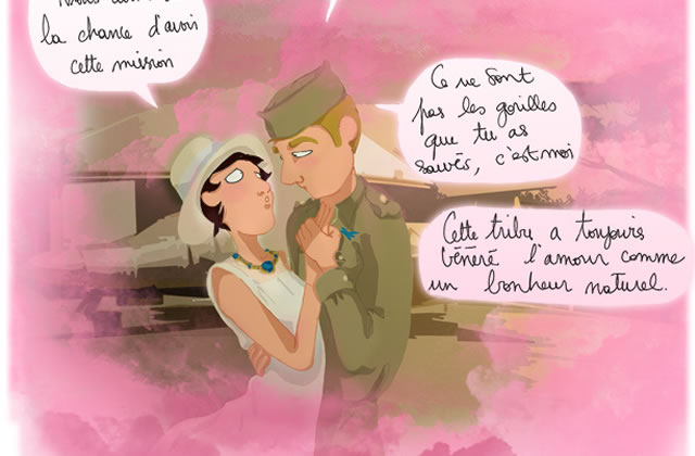 Harlequin’s Inception – Le dessin de Caroline