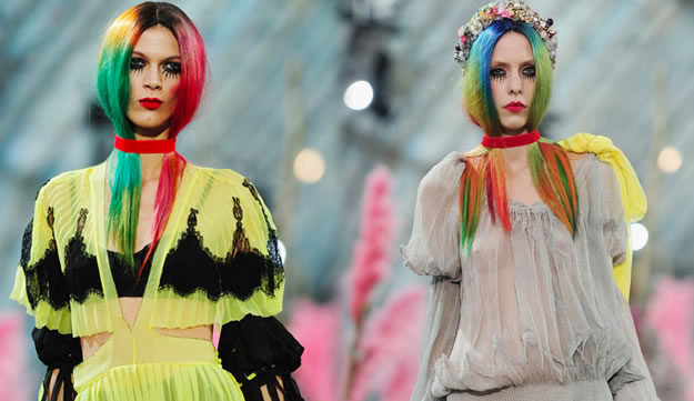 cheveux technicolor MeadhamKirchhoff printemps été 2011 cheveux technicolor MeadhamKirchhoff printemps été 2011