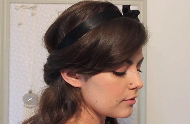 Tuto Coiffure Coiffure Romantique Avec Cheveux Semi Attachés