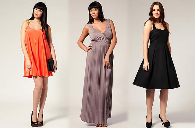 robes bal asos curve