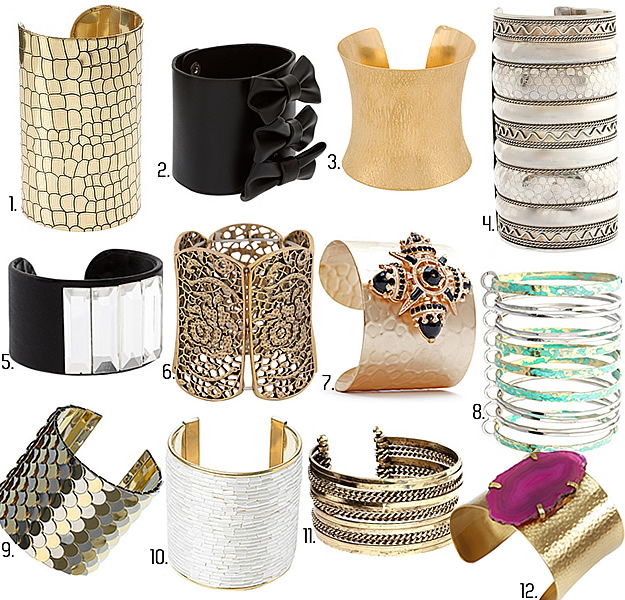 bracelets manchettes