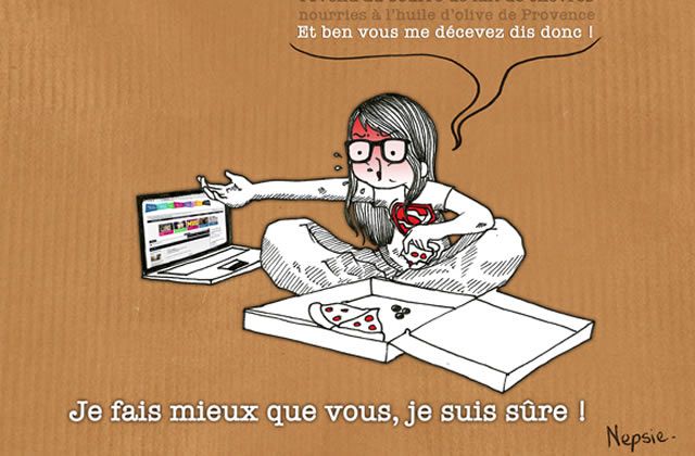 Le dessin de Nepsie #26 – Cultive ta mauvaise foi