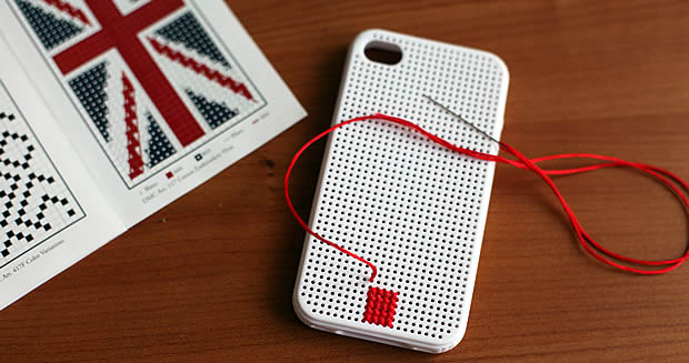 coque iphone 5 broderie