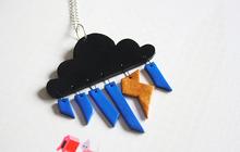 DIY — Le pendentif météo en pâte fimo