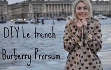 DIY : le trench façon Burberry Prorsum