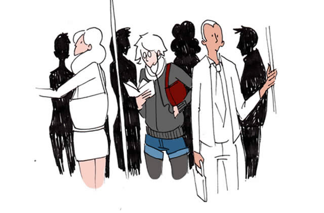 Pelotage urbain : la parade infaillible – Le Dessin de Cy.