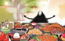 La nourriture qui fait rêver dans les dessins animés