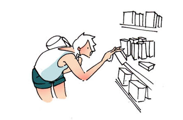 Mon pharmacien et ses gélules pour le bronzage – Le Dessin de Cy.