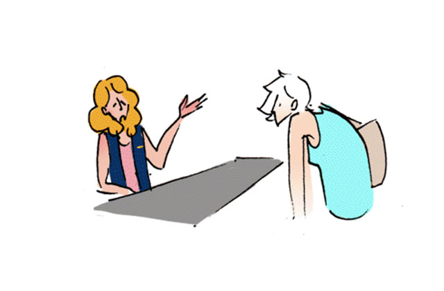 Mon copain, le facteur – le dessin de Cy.