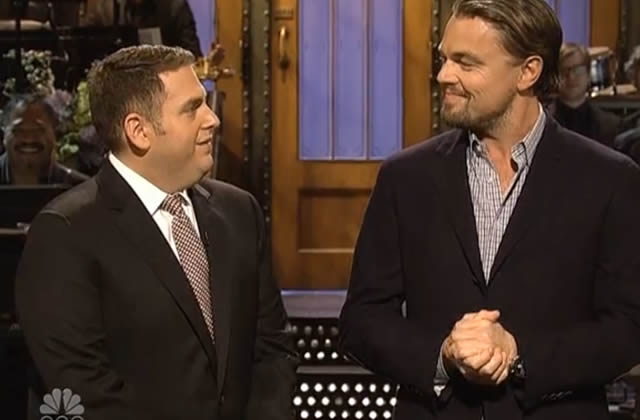 Leonardo DiCaprio et Jonah Hill s’aiment au SNL
