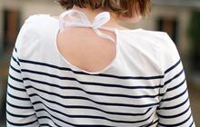 DIY — La marinière façon « goutte dans le dos »