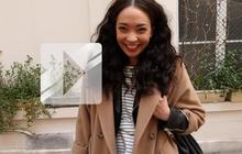 Priscilla (Mercredie) en Street Style !
