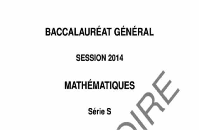 Reussir lepreuve de maths terminale s