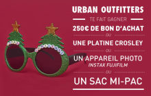 Urban Outfitters lance son concours de Noël pour les madmoiZelles !