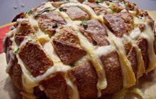 Recette du pain dégoulinant de fromage