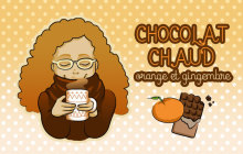 Le chocolat chaud du dimanche : orange-gingembre