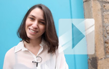 Street Style — Dounia, a.k.a Doudou, et son look noir et blanc