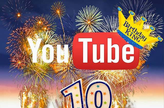 Youtube Fete Son 10eme Anniversaire En Video