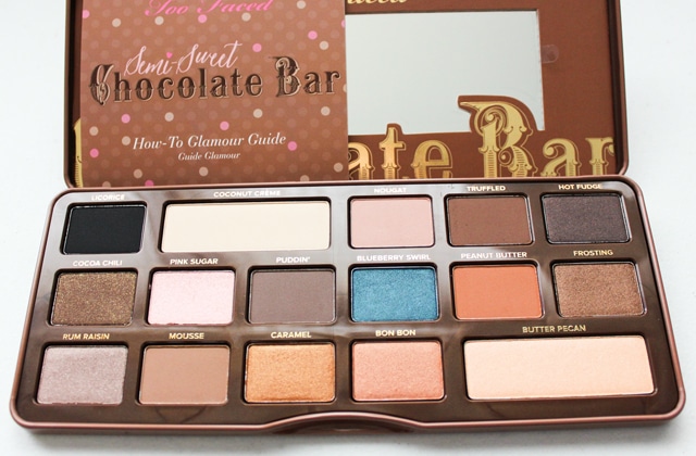 Too Faced revient avec la Semi-Sweet Chocolate Bar Palette 