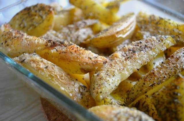 Recette De Pomme De Terre Au Four Recouvertes De Parmesan