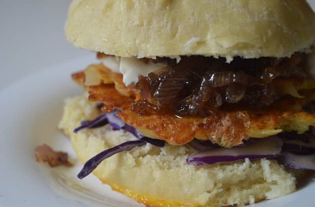 Le Burger Vegetarien Aux Galettes De Pommes De Terre Recette