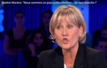 Une réponse à Nadine Morano, qui parle de « race blanche », devient virale