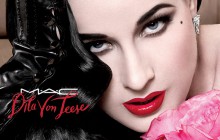 Dita Von Teese crée un rouge à lèvres pour MAC