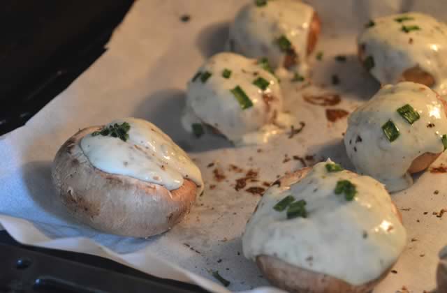 Champignons Farcis Au Gorgonzola Recette