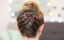 Tuto coiffure vidéo — Le chignon tressé